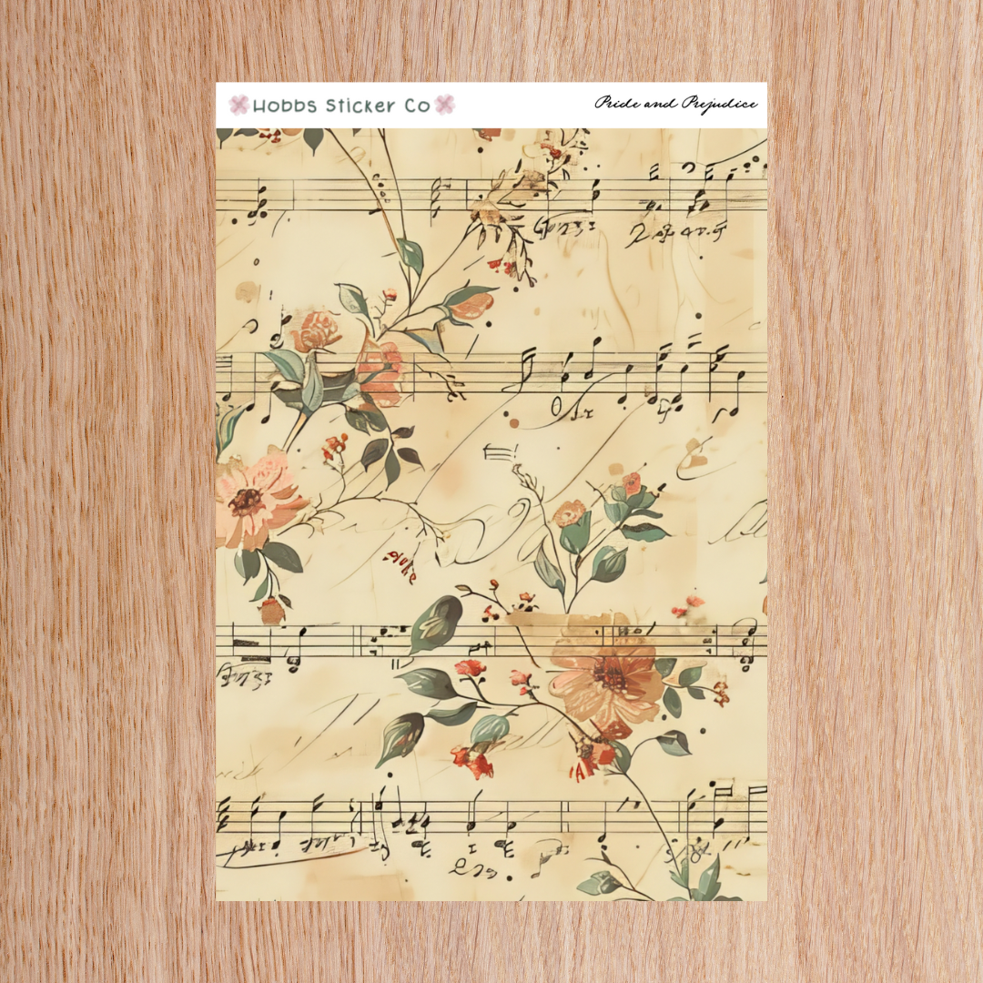 Pride and Prejudice Tearable Washi 1 Regular
