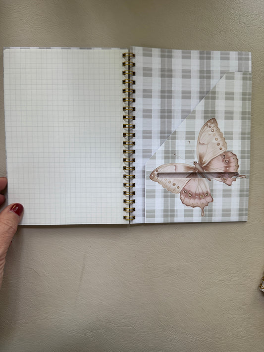 RoroandLu Collaboration Bloom Notebook with Stickers - Junior Size