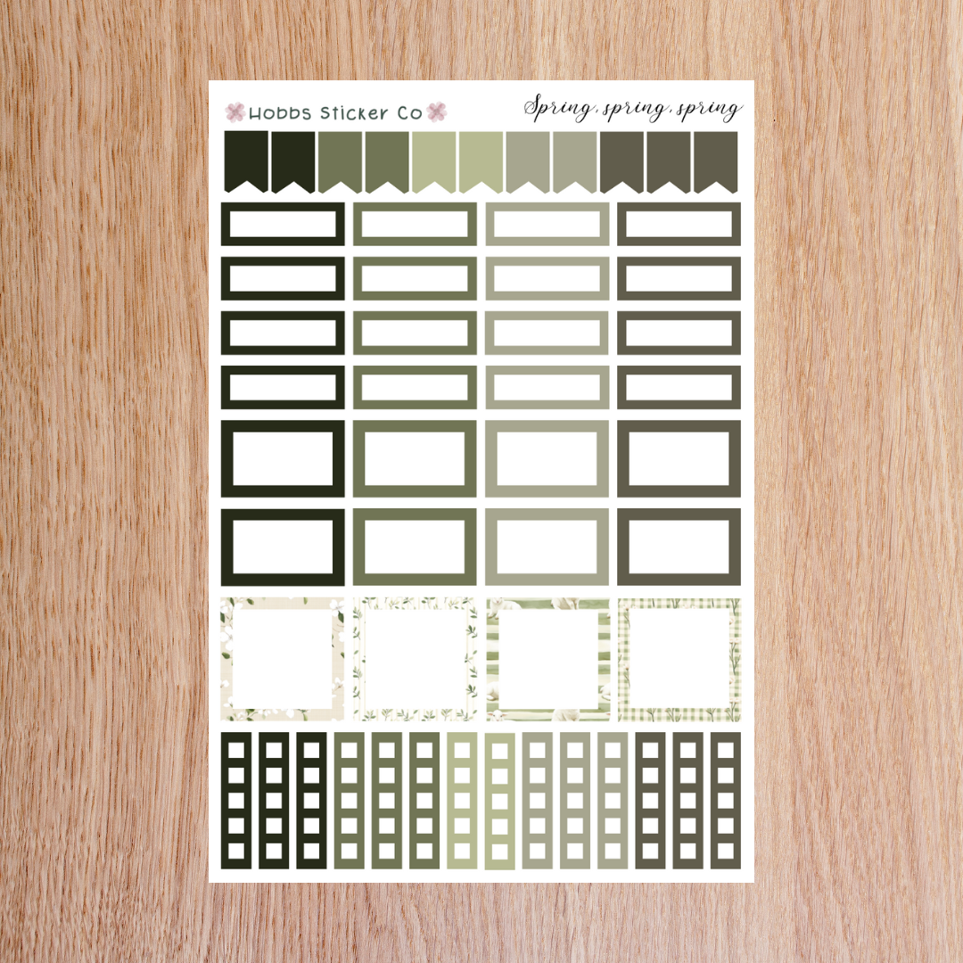 Spring Spring Spring Functional Boxes Junior