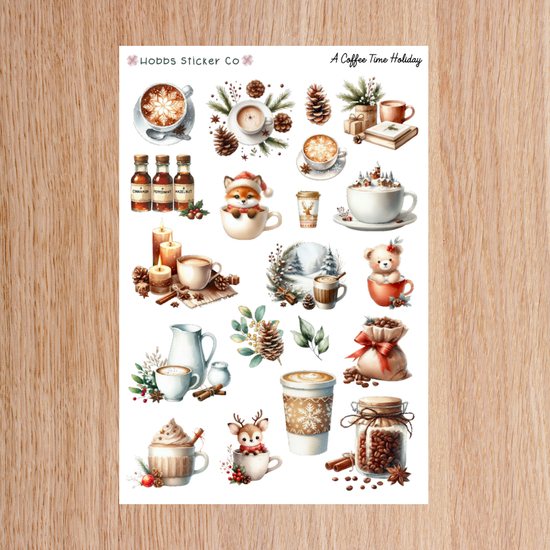 A Coffee Time Holiday Deco Regular