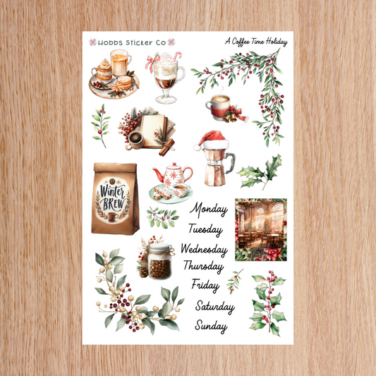 A Coffee Time Holiday Mini Collection Junior