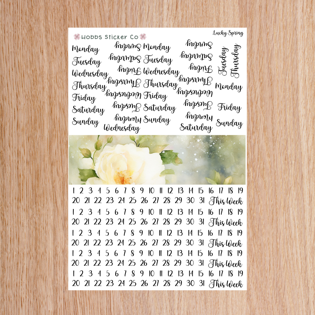 Lucky Spring Days and Numbers Scripts Junior