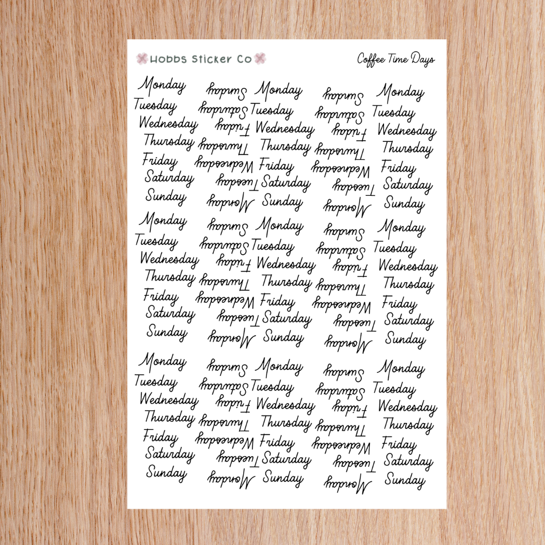 Coffee Time 2.0 Planner Setup Collection Unbound Regular