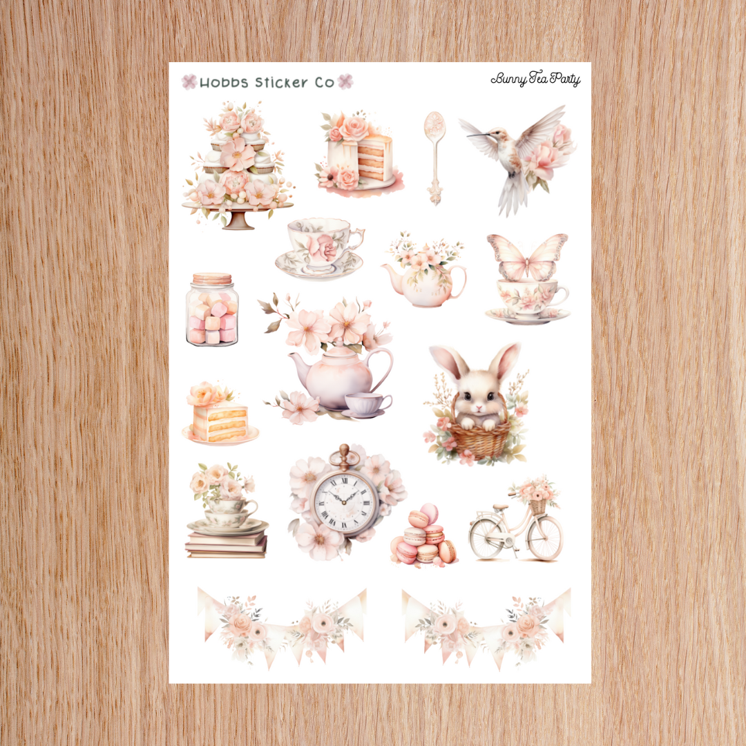 Bunny Tea Party Deco Junior