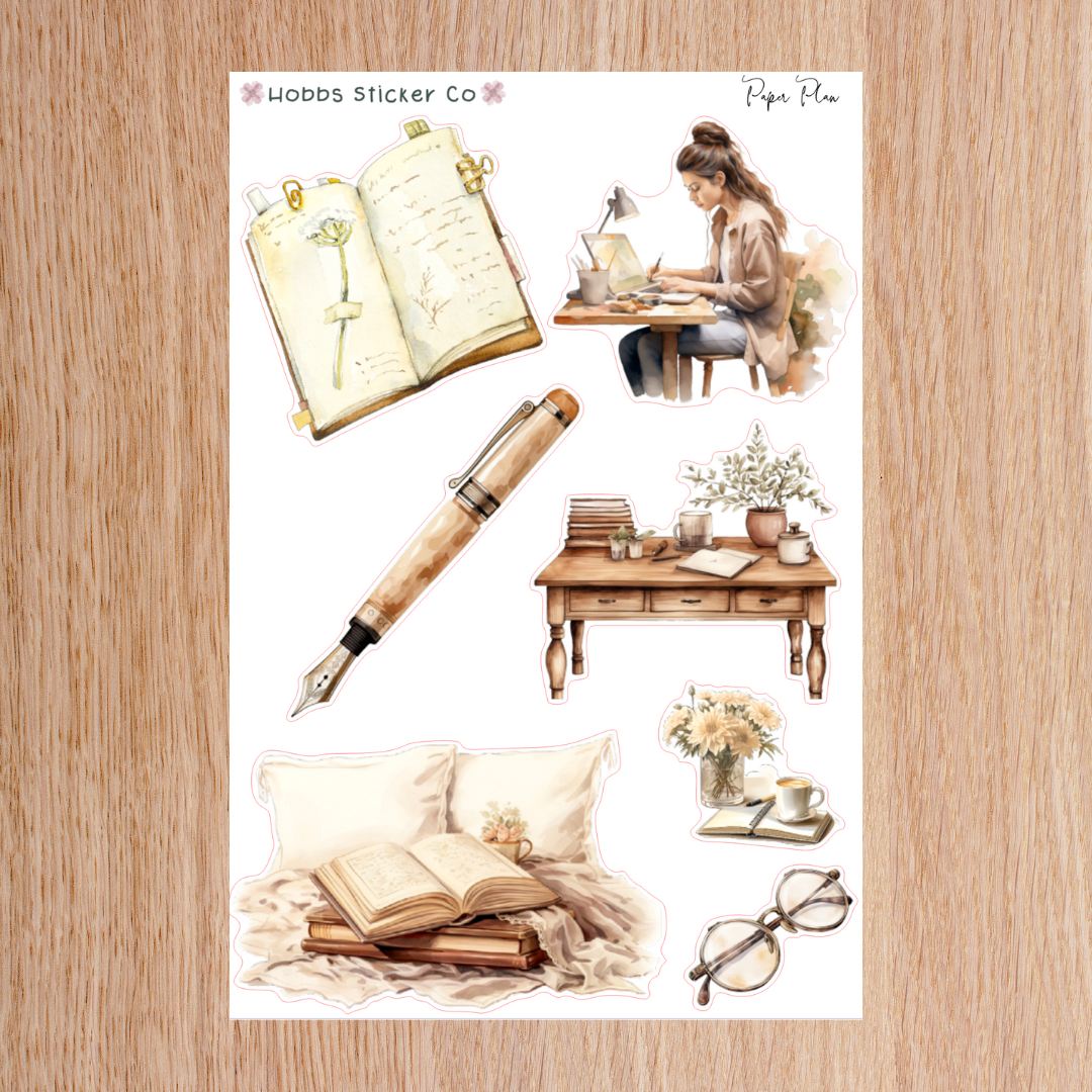 Paper Plan Planner Setup Collection Unbound Regular