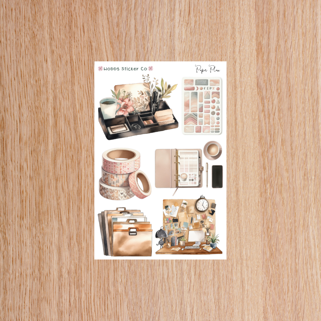 Paper Plan 2.0 Planner Setup Collection Bound Regular