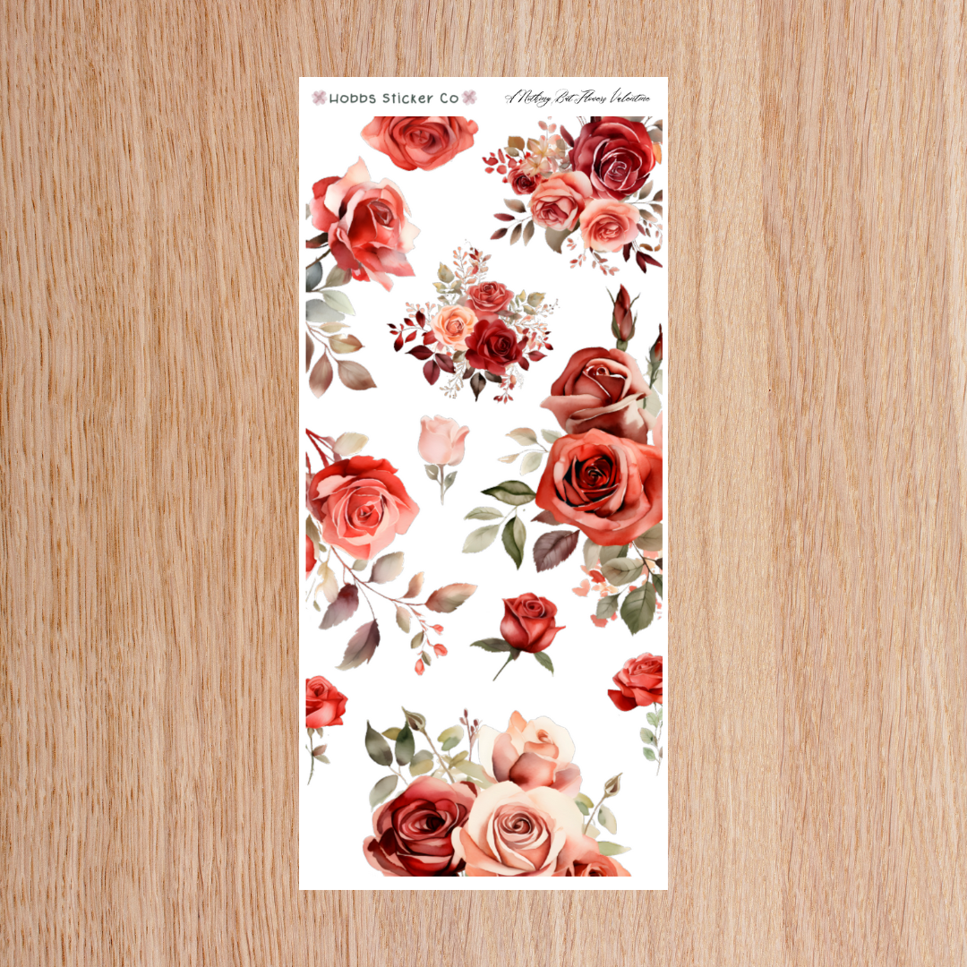 Nothing But Flowers Valentine Edges Regular