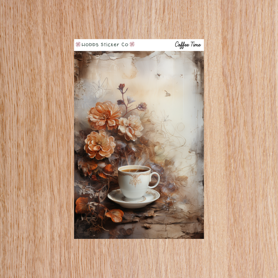 Coffee Time Planner Setup Collection Junior
