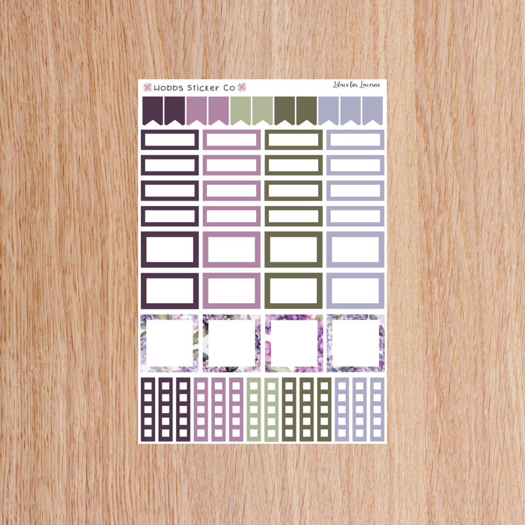 Lilacs for Laverne Functional Boxes Regular