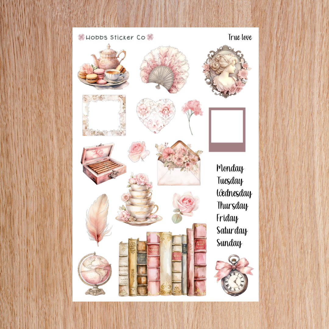 True Love Journaling Kit Page 1 Regular