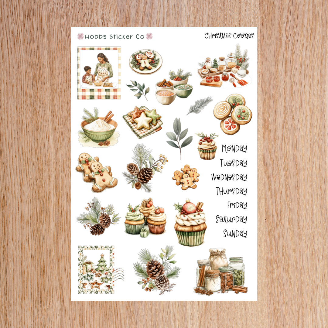 2024 Holiday Journaling Kit Page 1 Bundle Regular