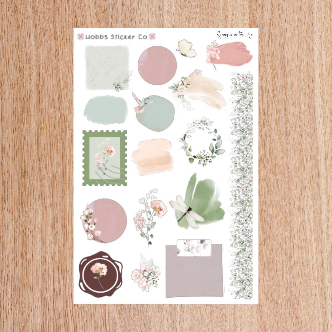 Spring is in the Air Journaling Kit Page 2 Junior