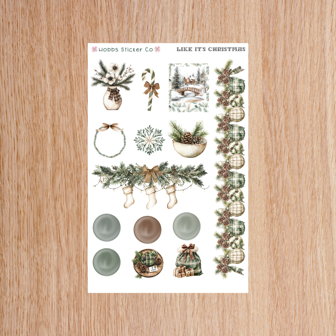 Like it's Christmas Journaling Kit 2 Regular