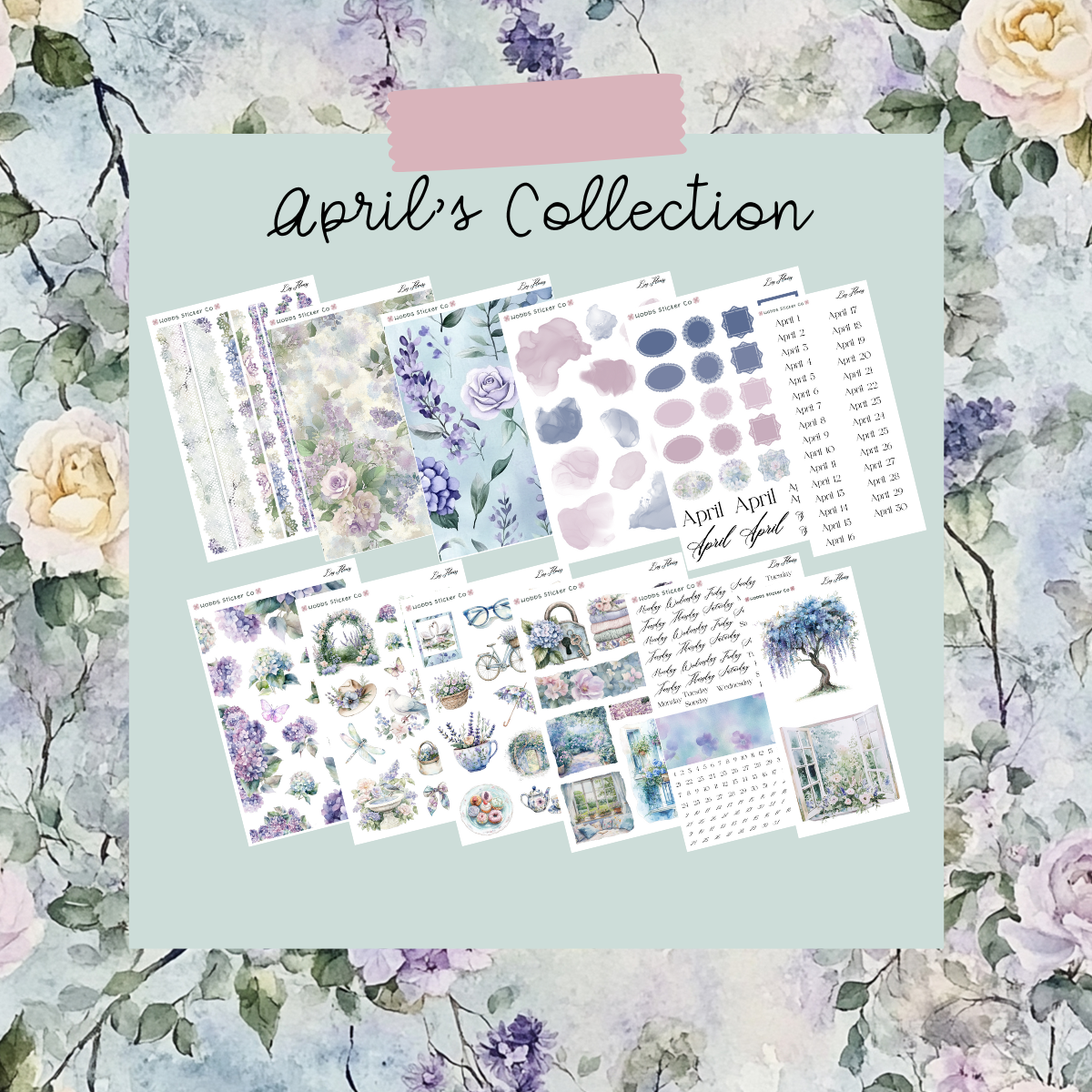 Monthly Sticker Subscription - Junior Size