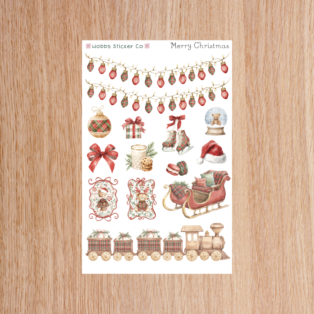 Merry Christmas Journaling Kit 2 Regular