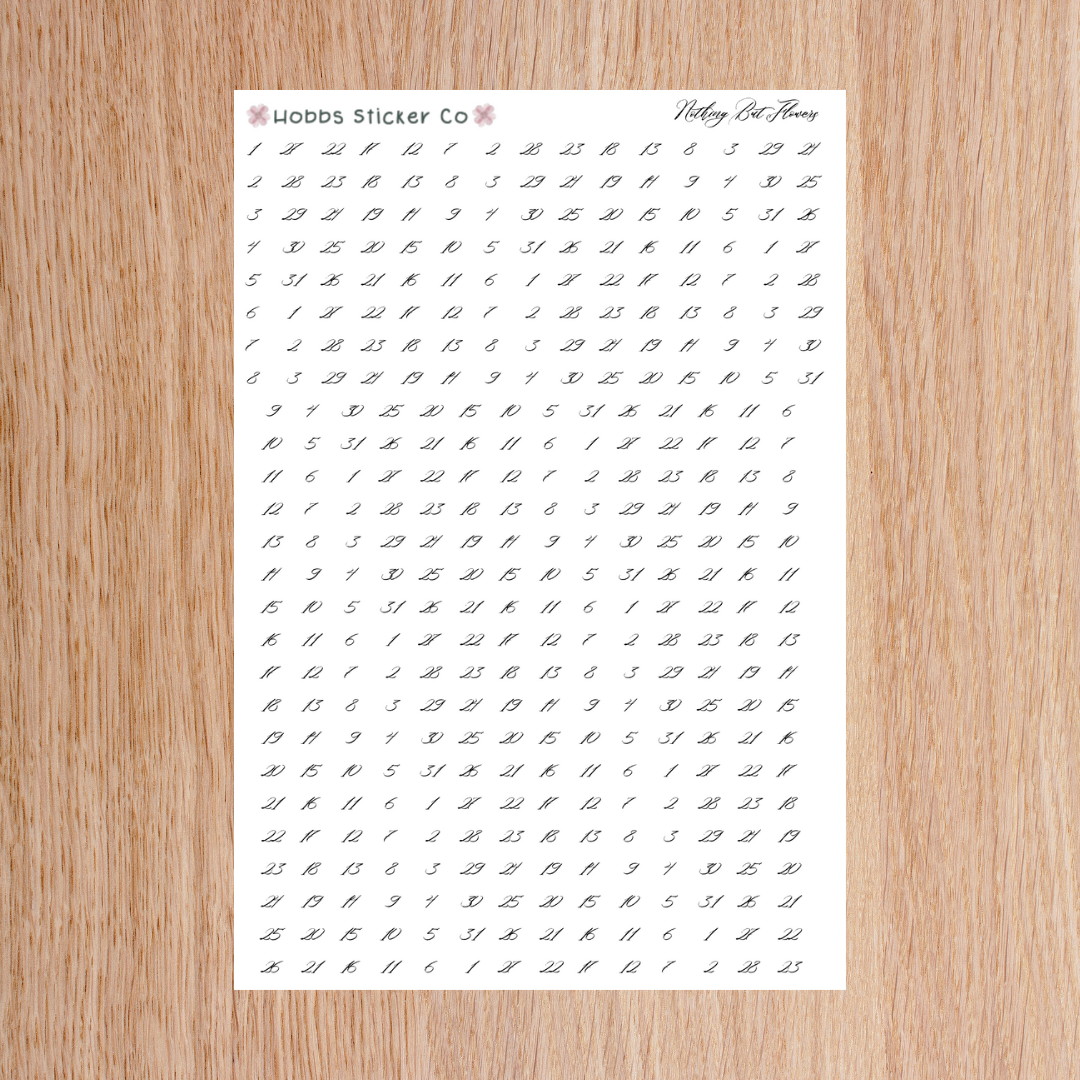 Nothing But Flowers Planner Setup Collection Junior