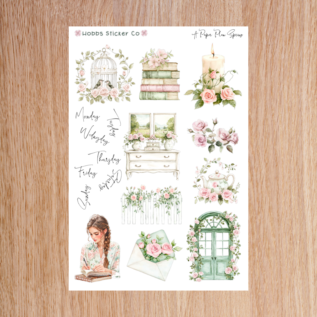 A Paper Plan Spring RORO Regular Washi