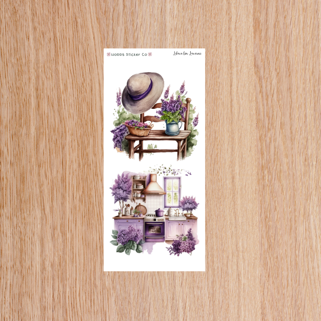Lilacs for Laverne Scenes Junior
