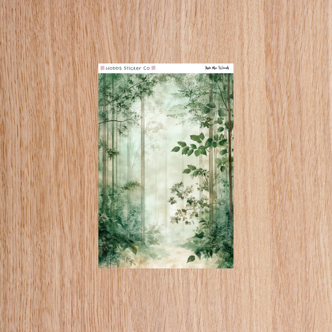 Into the Woods Planner Setup Collection Bound Regular