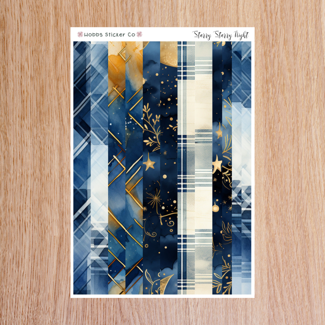 Starry Starry Night Washi Junior