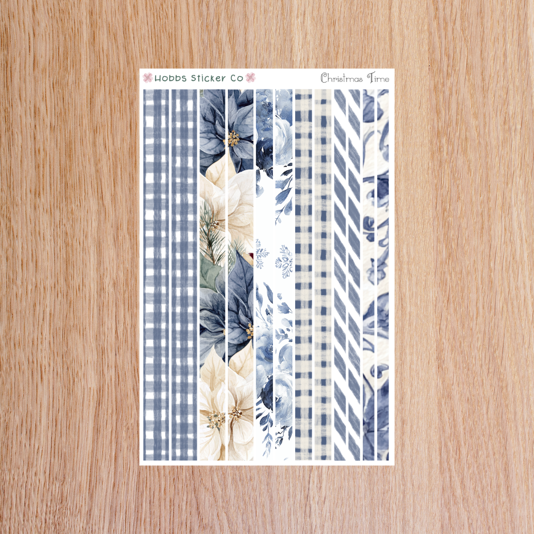 Christmas Time Washi Sheet Regular