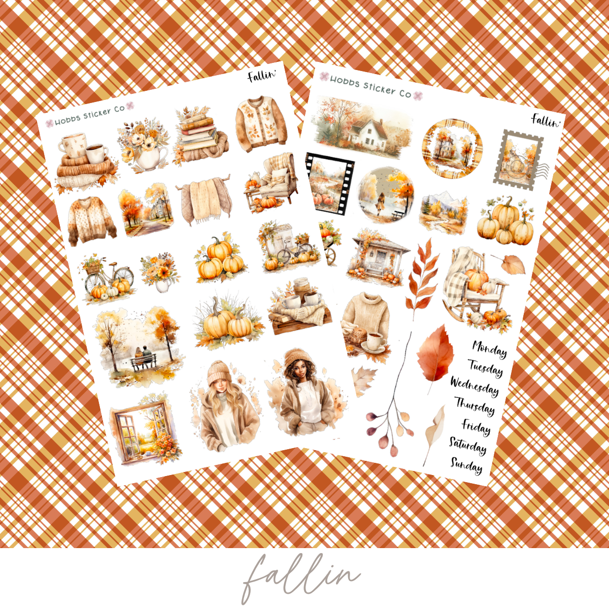 Fallin Library Fallin – Hobbs Sticker Co