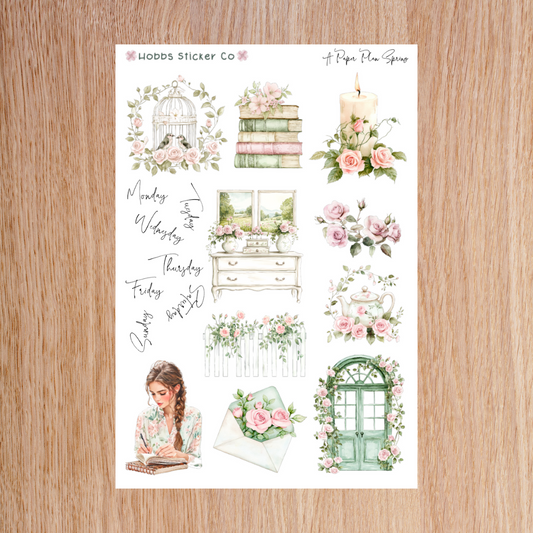 Paper Plan Spring Journaling Kit Page 1 Regular