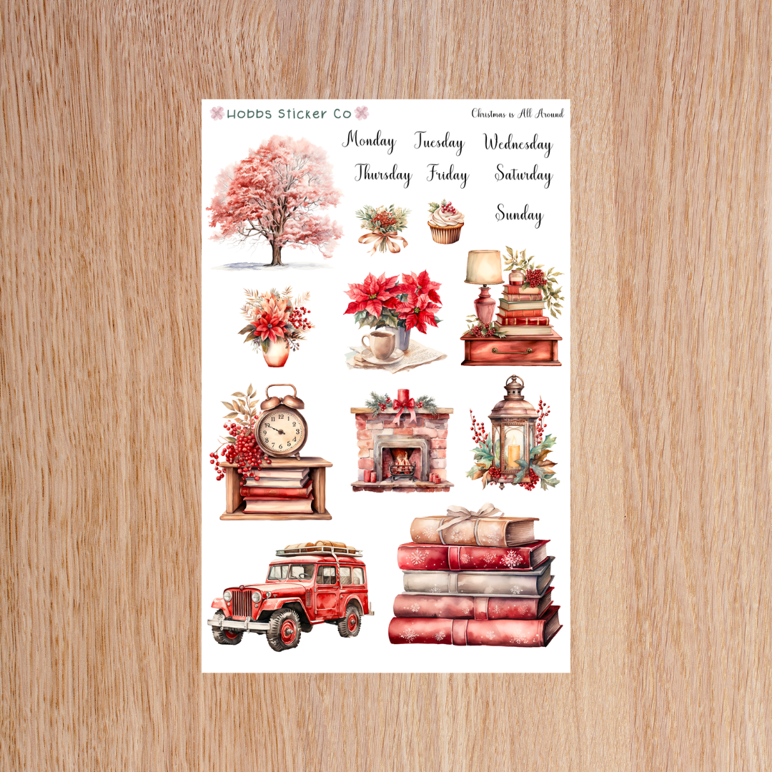 Christmas is All Around Journaling Kit 1 Regular