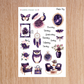 Purple Sky Journaling Kit Page 1 Regular