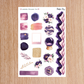 Purple Sky Journaling Kit Page 2 Regular
