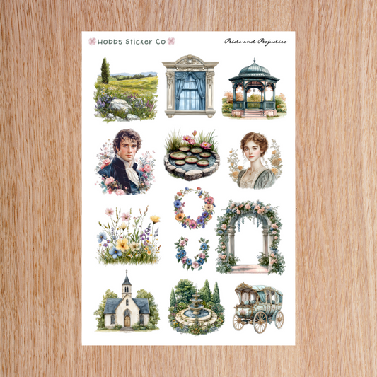 Pride and Prejudice Deco Sheet 3 Junior