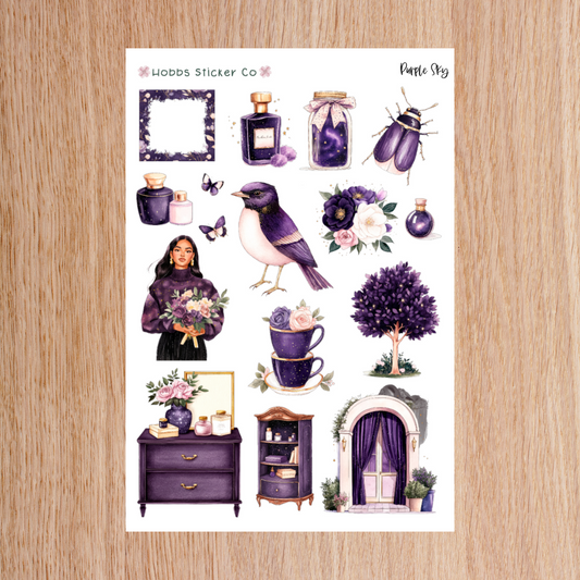 Purple Sky Deco Regular