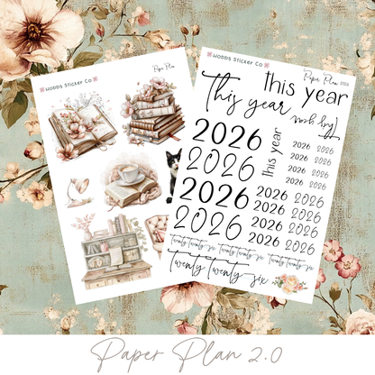 Paper Plan 2.0 Planner Setup Collection Unbound Regular