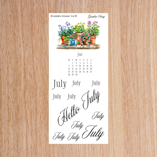 Garden Song Month Regular