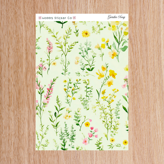 Garden Song Tearable Washi 1 Regular