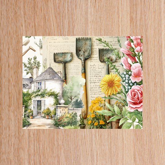 Garden Song Vellum Sheet Regular