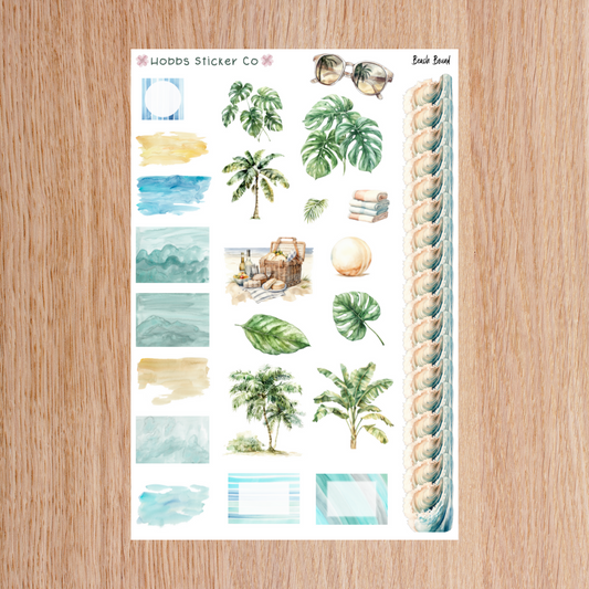 Beach Bound Journaling Kit Page 2 Regular