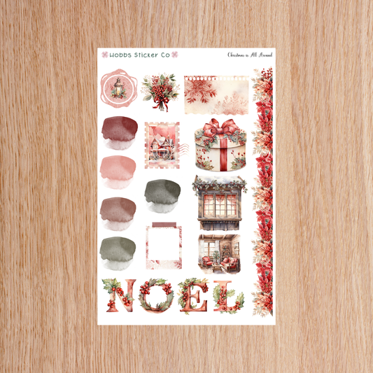 Christmas is All Around Journaling Kit 2 Regular