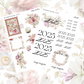 Nothing But Flowers Print Months Sheet Regular