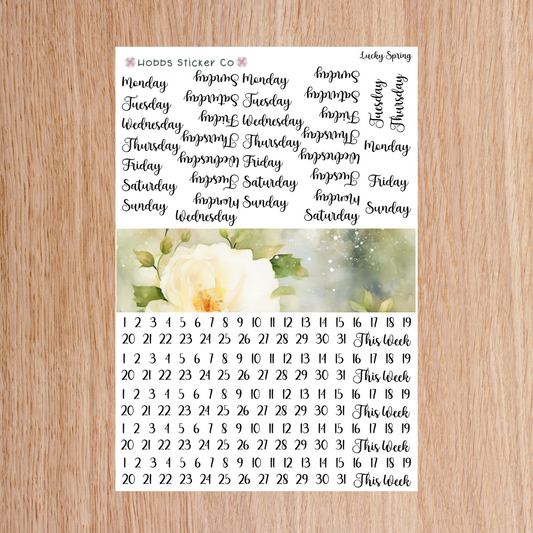 Lucky Spring Days and Numbers Scripts Junior