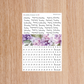 Lilacs for Laverne Days and Numbers Scripts Junior