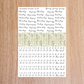 Spring Spring Spring Days and Numbers Scripts Junior