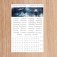 Candle on the Water Full Collection Regular, Washi Sticker Paper