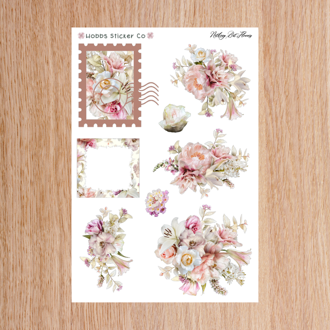 Nothing But Flowers Deco Sheet 3 Regular