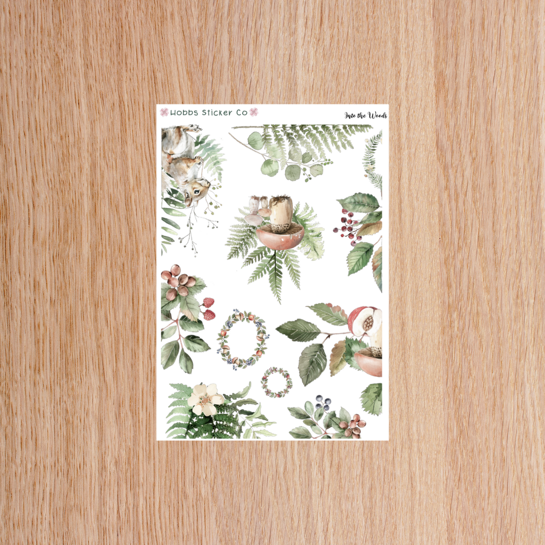 Into the Woods Planner Setup Collection Unbound Regular