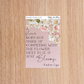Nothing But Flowers Full Page Deco  Sticker B6