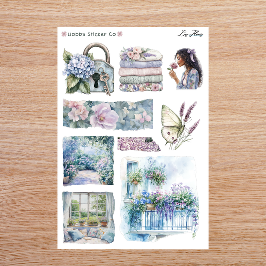 Les Fleurs Deco Sheet 1 Regular