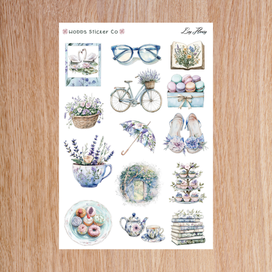 Les Fleurs Deco Sheet 2 Regular