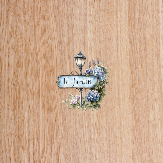 Les Fleurs Holographic Die Cut