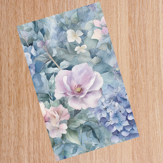 Les Fleurs Vellum Sheet Regular